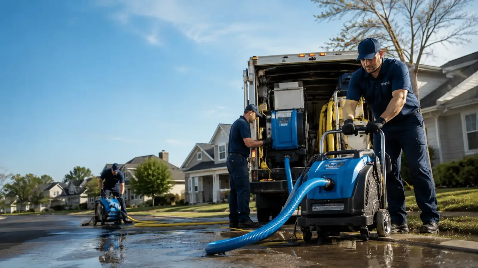 Flood Damage Cleanup in Neffs, OH